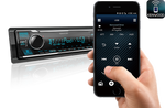 Load image into Gallery viewer, Kenwood KMM-BT408 1-DIN Bluetooth Car Stereo with 3 Preouts & Dual Phone Connectivity