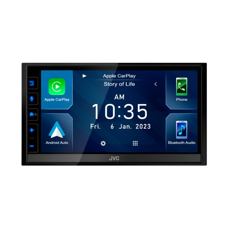 JVC KW-M785BW 6.8″ Full Touch Screen Multimedia Receiver (Wireless CarPlay / Android Auto)