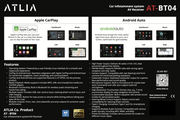 Atlia AT-BT04 7 Inch Car Infotainment System | Apple CarPlay & Android Auto NZ