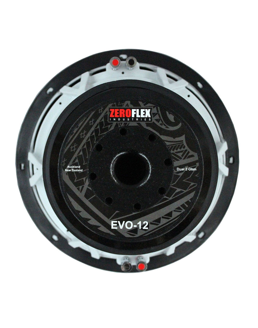 Zeroflex EVO-12 12-inch 1500W RMS Dual 4ohm Car Subwoofer
