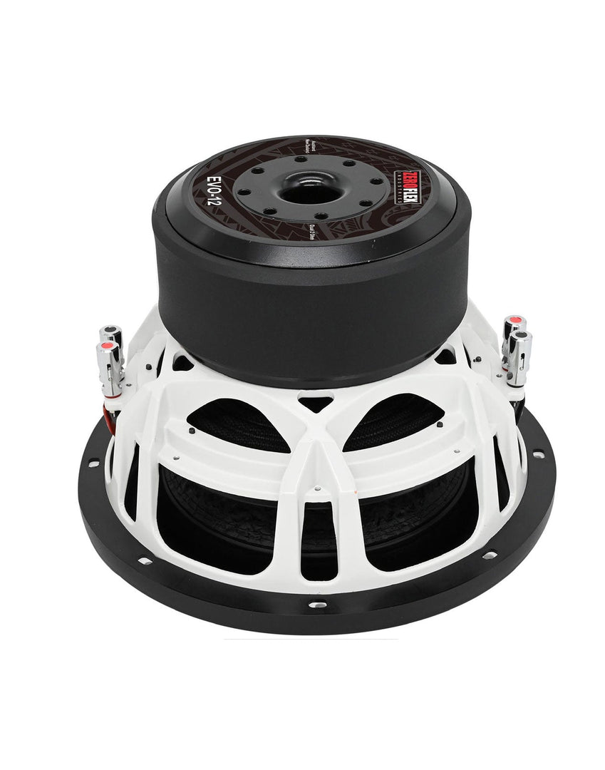 Zeroflex EVO-12 12" 1500W RMS Dual 2ohm Car Subwoofer