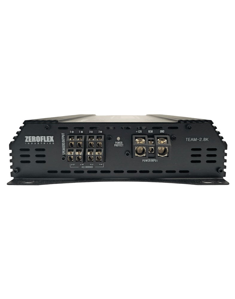 Zeroflex Team -2.8K 4 Channel Amplifier With Bass Controller
