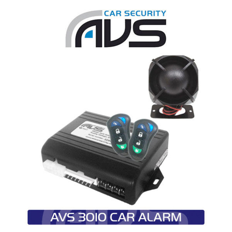 AVS 3010 Car Alarm with Dual Immobilisers