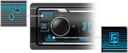 Kenwood KMM-BT408 1-DIN Bluetooth Car Stereo with 3 Preouts & Dual Phone Connectivity