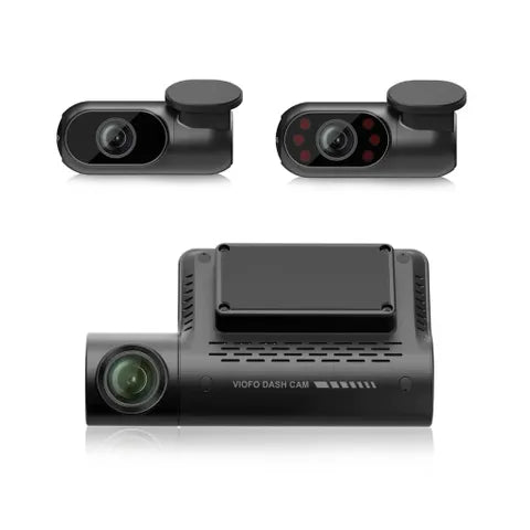 VIOFO DASHCAM 2K A139 FRONT + 1080P REAR + 1080P IR 3 CHANNNEL 2.4G/5G WIFI GPS