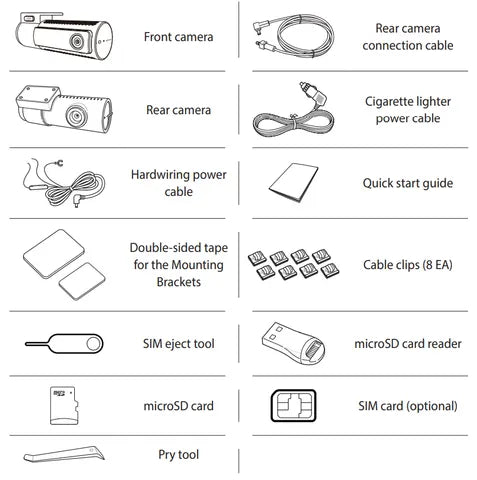 BLACKVUE DR770X-2CH-LTE FRONT & REAR CAMERA WITH SIM CARD INPUT FOR CLOUD SERVICE 64 GB Including Installation & Free Callout Charges*