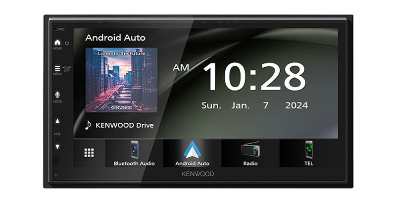 Kenwood DMX6523S 6.8" Wireless Apple CarPlay & Android Auto Digital Multimedia Receiver