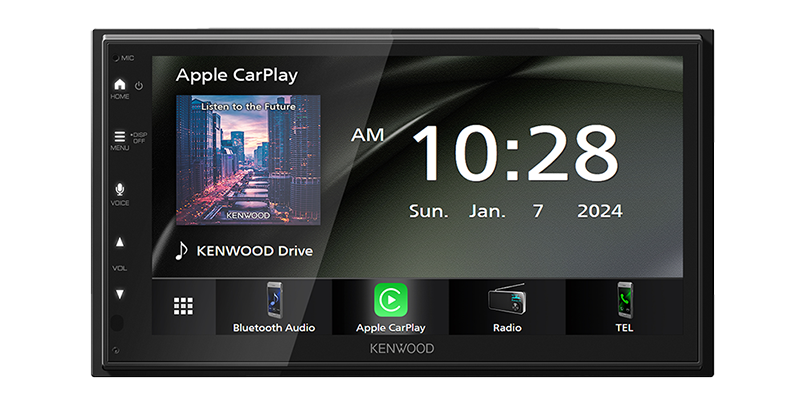 Kenwood DMX5023S 6.8" Apple CarPlay & Android Auto Digital Multimedia Receiver